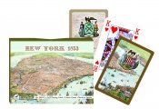 Kortspel historiska stadskartor