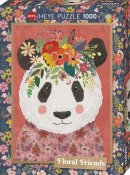 Art Floral Friends Cuddly Panda 1000