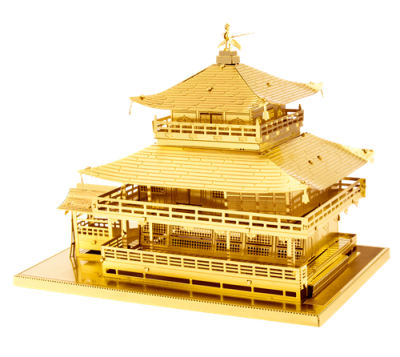 Byggnader Kinkaku-ji GOLD ( 3 delar)
