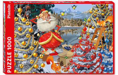 Pussel Jul Ruyer Christmas Decorations 1000