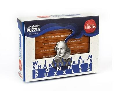 Great Minds Shakespeare's Sonnet Puzzle