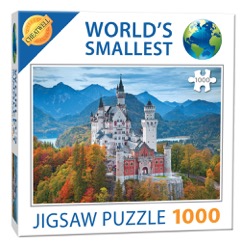 World's smallest Neuschwanstein 1000 bitar