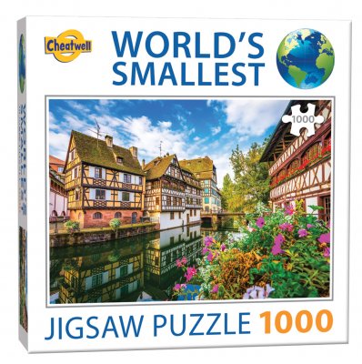 World's Smallest Strasbourg 1000 bitar
